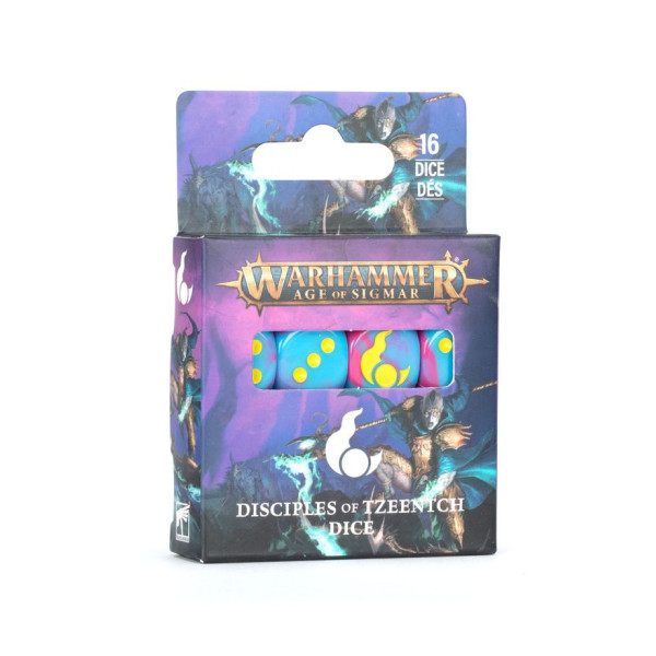 Würfelset der Jünger des Tzeentch