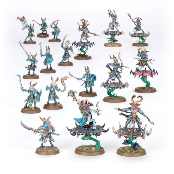 Fer de Lance : Disciples de Tzeentch – Troupeau de Guerre de Tzaangors