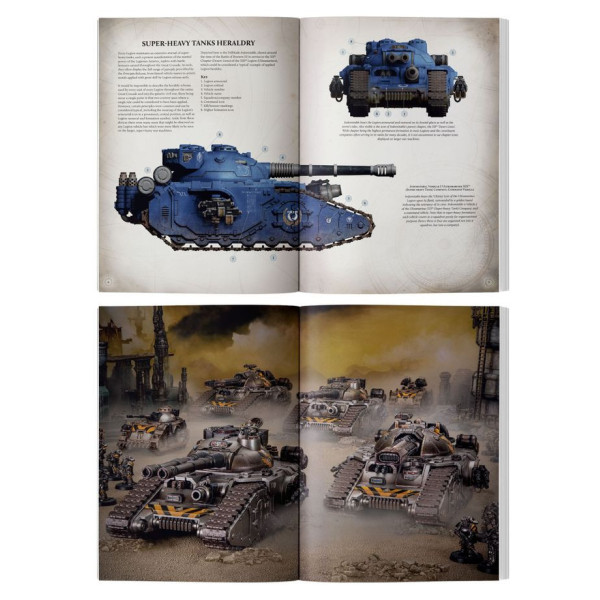 Journal Tactica : Mailed Fist – Legiones Astartes Super-heavy Tanks (Englisch)