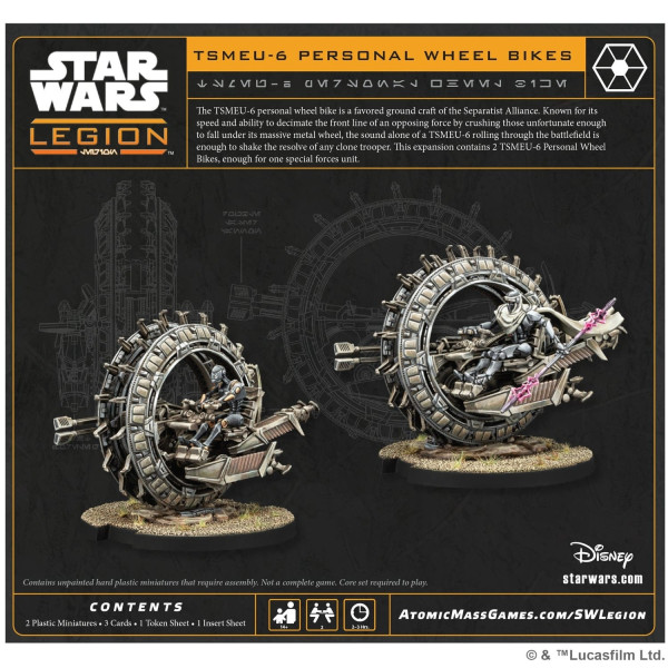 TSMEU-6 Personal Wheel Bikes Star Wars : Legion