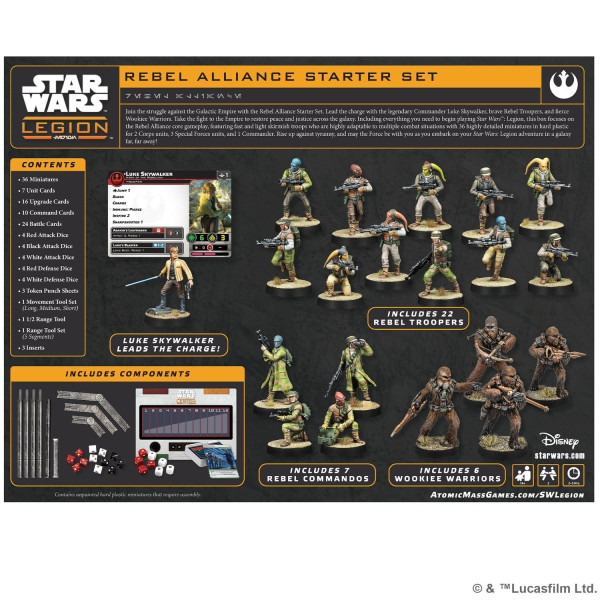Rebel Alliance Starter Set Star Wars : Legion