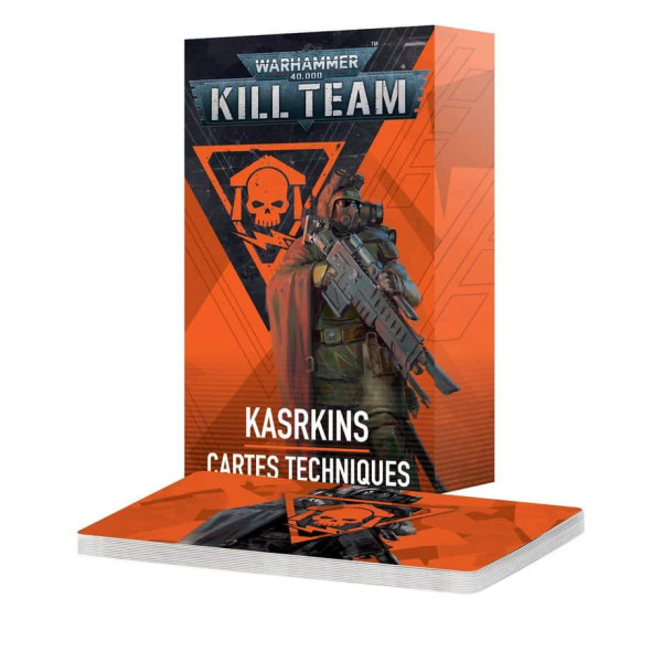 Kill Team : Kasrkins – Cartes Techniques (Französisch)