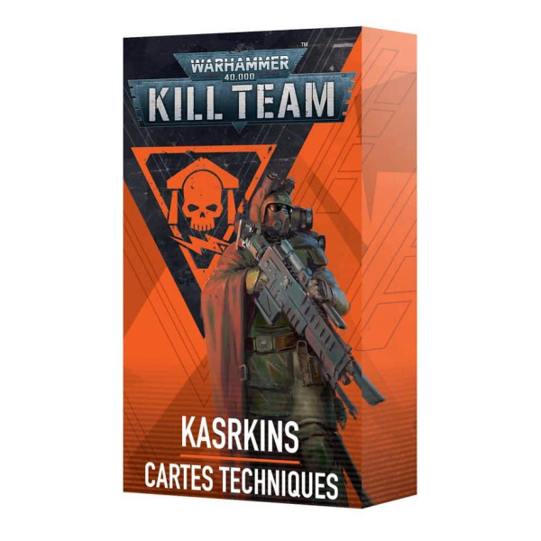 Kill Team : Kasrkins – Cartes Techniques (Französisch)
