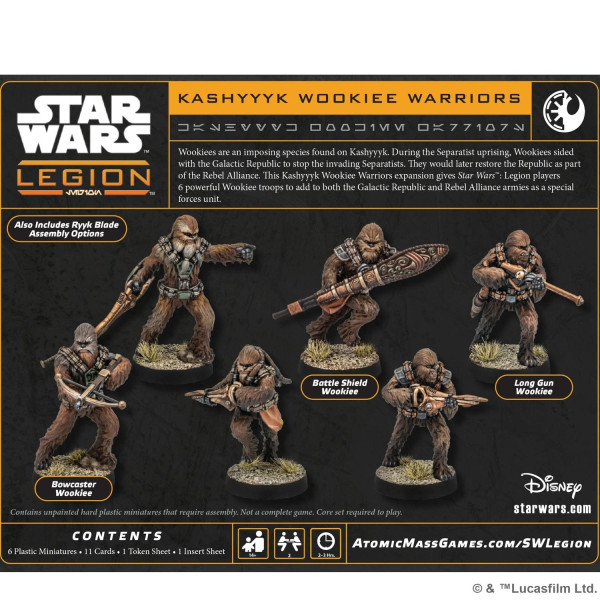 Kashyyyk Wookiee Warriors Star Wars : Legion