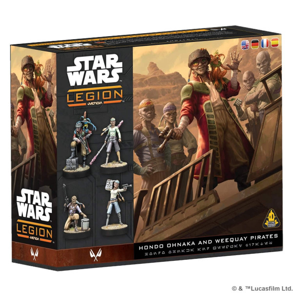 Hondo Ohnaka & Weequay Pirates Star Wars : Legion