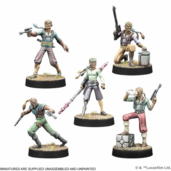 Hondo Ohnaka & Weequay Pirates Star Wars : Legion