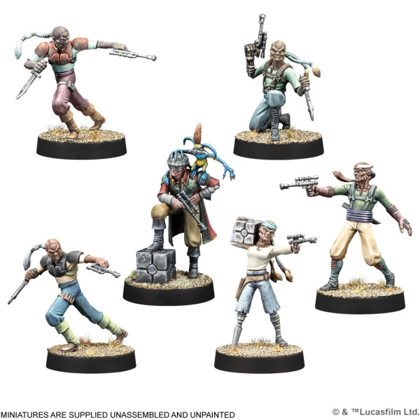 Hondo Ohnaka & Weequay Pirates Star Wars : Legion