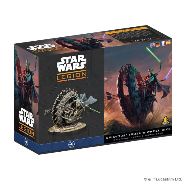 General Grievous' TSMEU-6 Wheel Bike Star Wars : Legion