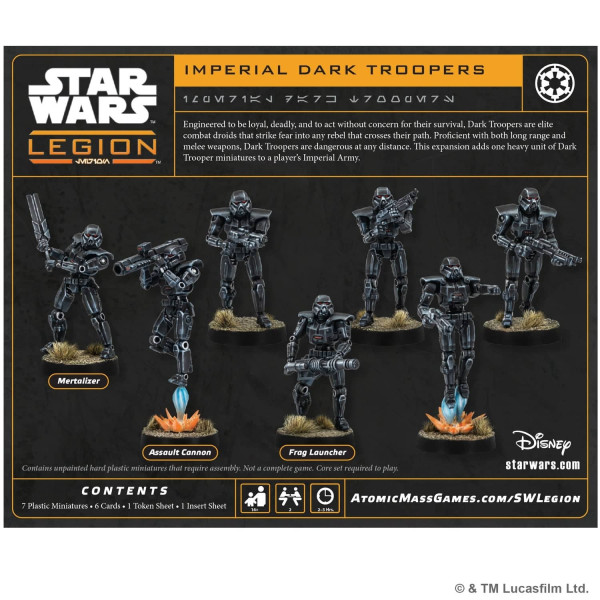 Imperial Dark Troopers Star Wars : Legion