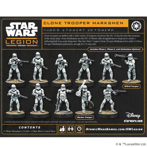 Clone Trooper Marksmen Star Wars : Legion