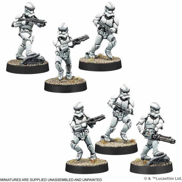 Clone Troopers Infantry Star Wars : Legion