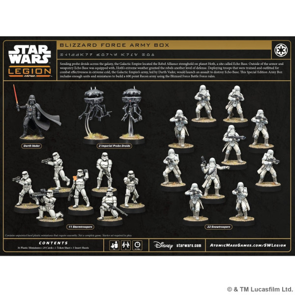 Blizzard Force Special Edition Army Box Star Wars : Legion