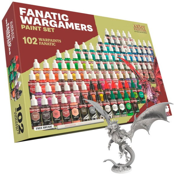 Warpaints Fanatic : Wargamers Paint Set The Amy Painter