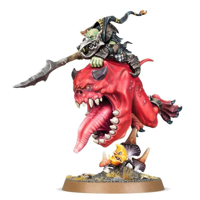 Loonboss auf Giant Cave Squig