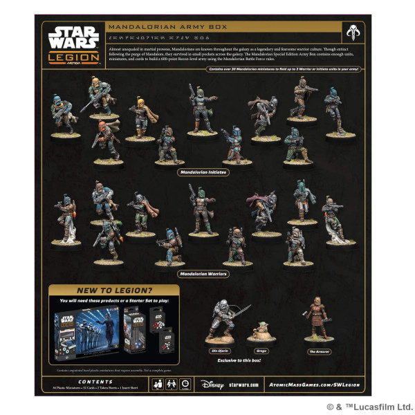 Mandalorian Special Edition Army Box Star Wars : Legion