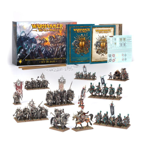 Set de Base Warhammer : The Old World – Batailles Fantastiques dans le Monde de Légende (Französisch)