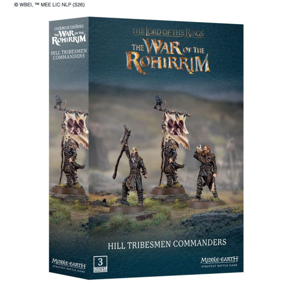 Hill Tribesmen Commanders - Middle Earth