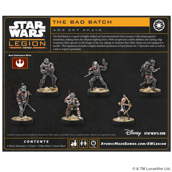 The Bad Batch Star Wars : Legion