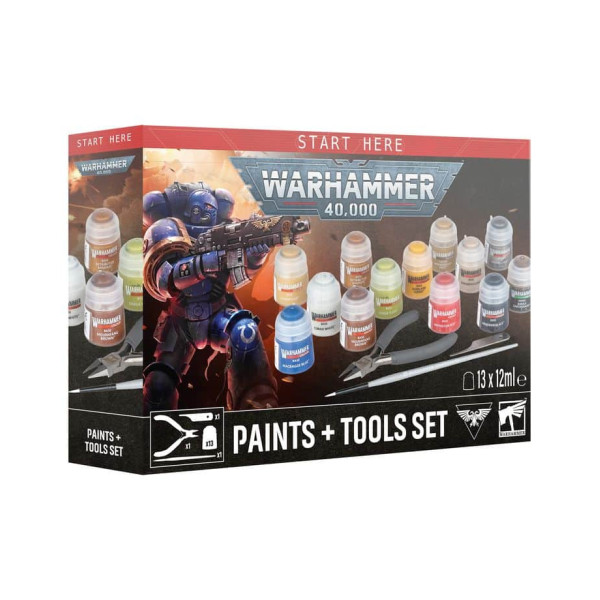 Warhammer 40.000 : Farben + Werkzeugset