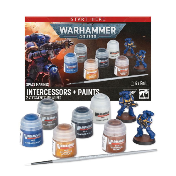 Space Marines : Intercessors + Paints