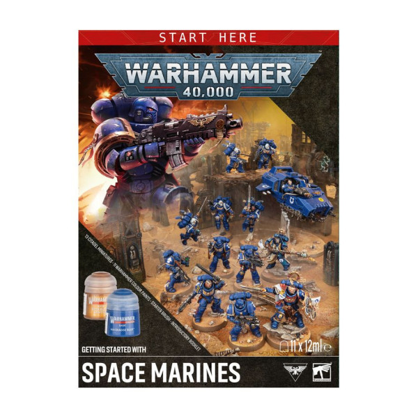 Warhammer 40,000 Getting Started with Space Marines (Anglais)