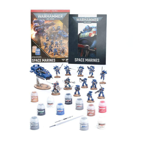 Warhammer 40,000 Getting Started with Space Marines (Anglais)