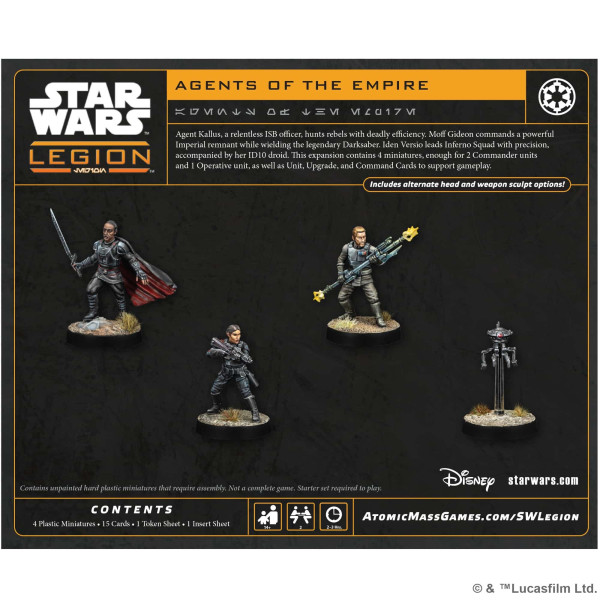 Agents of the Empire Star Wars : Legion