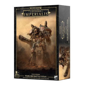 Legions Imperialis : Warlord Titan mit Volkite Destructor und Macro-Gatling Blaster