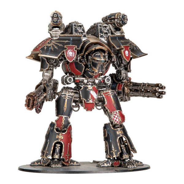 Legions Imperialis : Warlord Titan with Volkite Destructor and Macro-Gatling Blaster