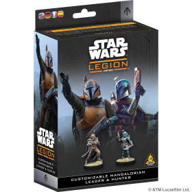 Customizable Mandalorian Leader and Hunter Star Wars : Legion