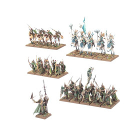 Royaumes Elfes Sylvains : Armée de Colonne de Bataille