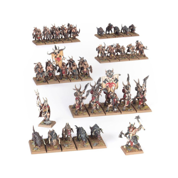 Braillehardes Hommes-bêtes : Armée de Colonne de Bataille
