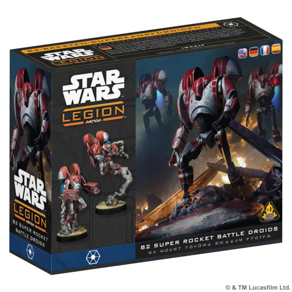 B2 Super Rocket Battle Droids Star Wars : Legion