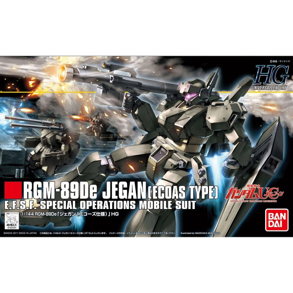 RGM-89DE Jegan Ecoas Type HG 1/144 - Gunpla