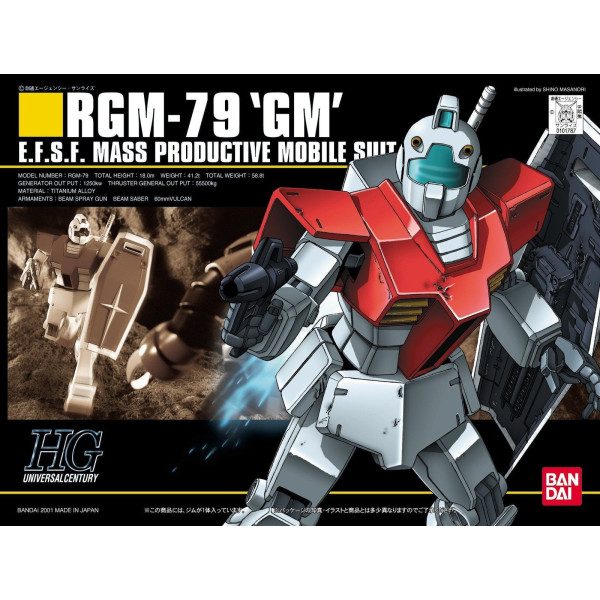 RGM-79 GM HG 1/144 - Gunpla