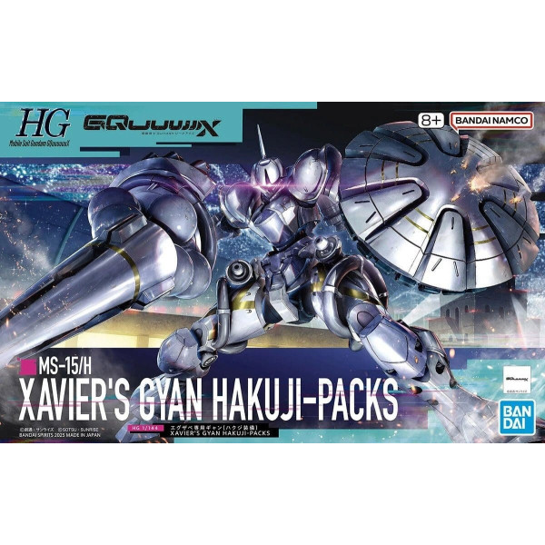 Xavier's Gyan Hakuji-Packs HG 1/144 - Gunpla