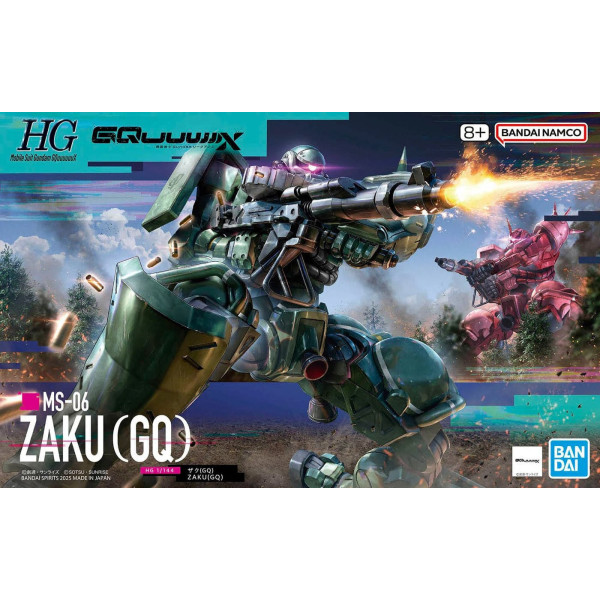 Zaku (GQ) MS-06 HG 1/144 - Gunpla