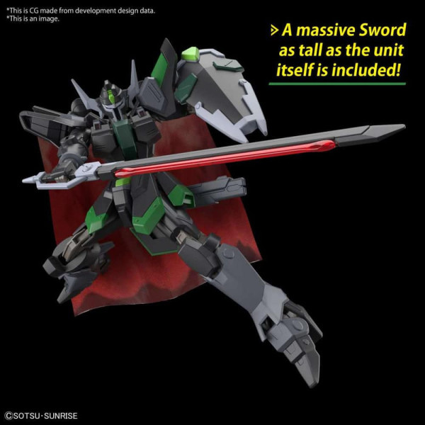 Black Knight Squad Rud-ro.A HG 1/144 - Gunpla