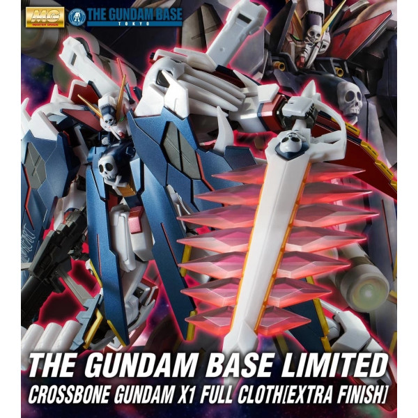 Crossbone Gundam X-1 Full Cloth MG 1/100 - Gunpla