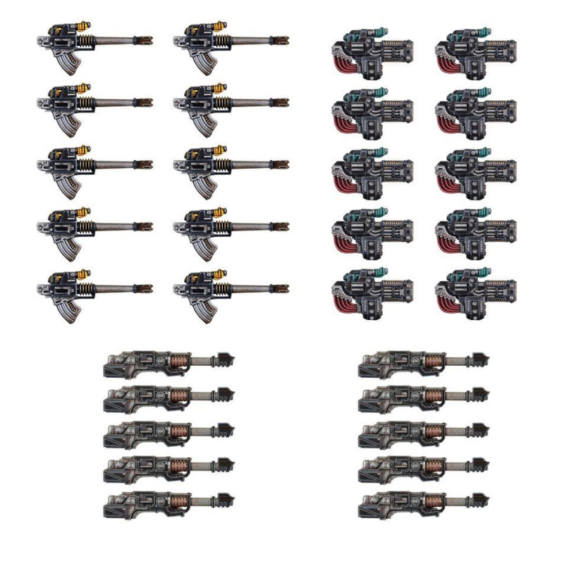 Upgradeset Schwere Waffen – Volkit-Kalverinen, Laserkanonen und Maschinenkanonen