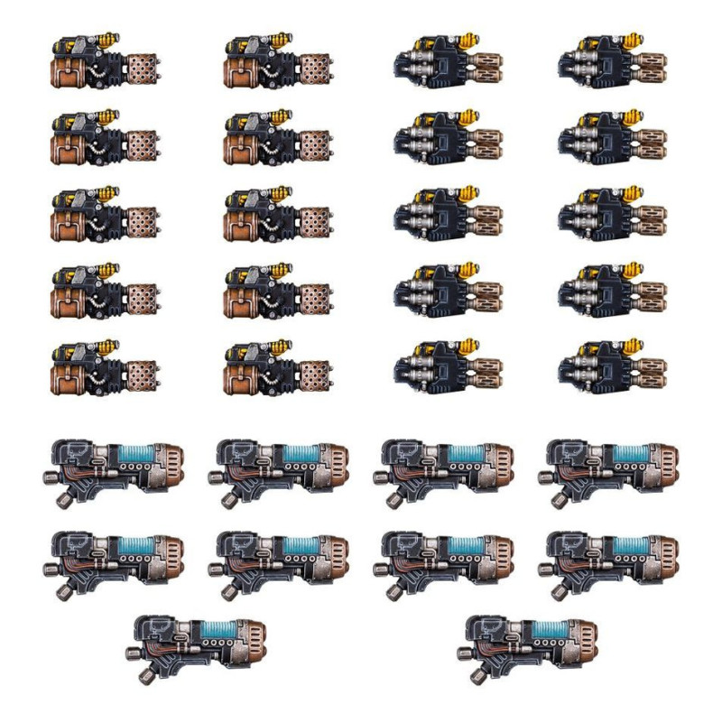 Upgradeset Schwere Waffen – Schwere Flammenwerfer, Multimelter und Plasmakanonen